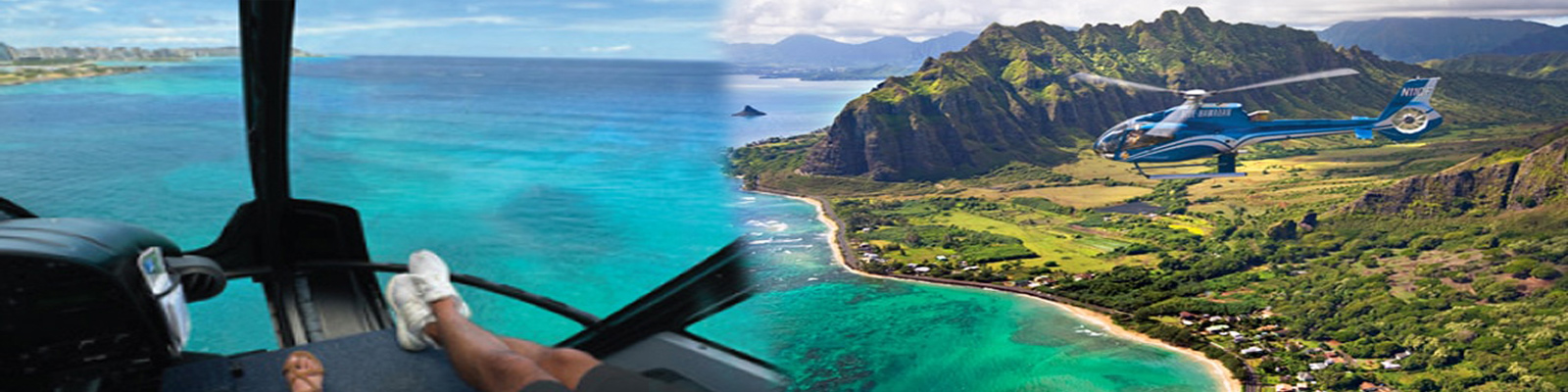 Blue Hawaiian Helicopters - Blue Skies of Oahu 