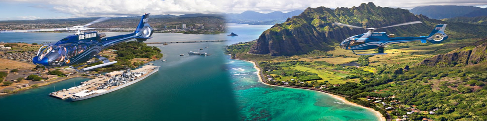 Blue Hawaiian Helicopters - Complete Island of Oahu Tour 