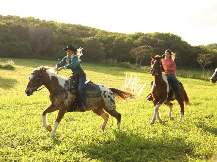advanced horseback ride